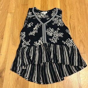 Floral Flowy Tank Top